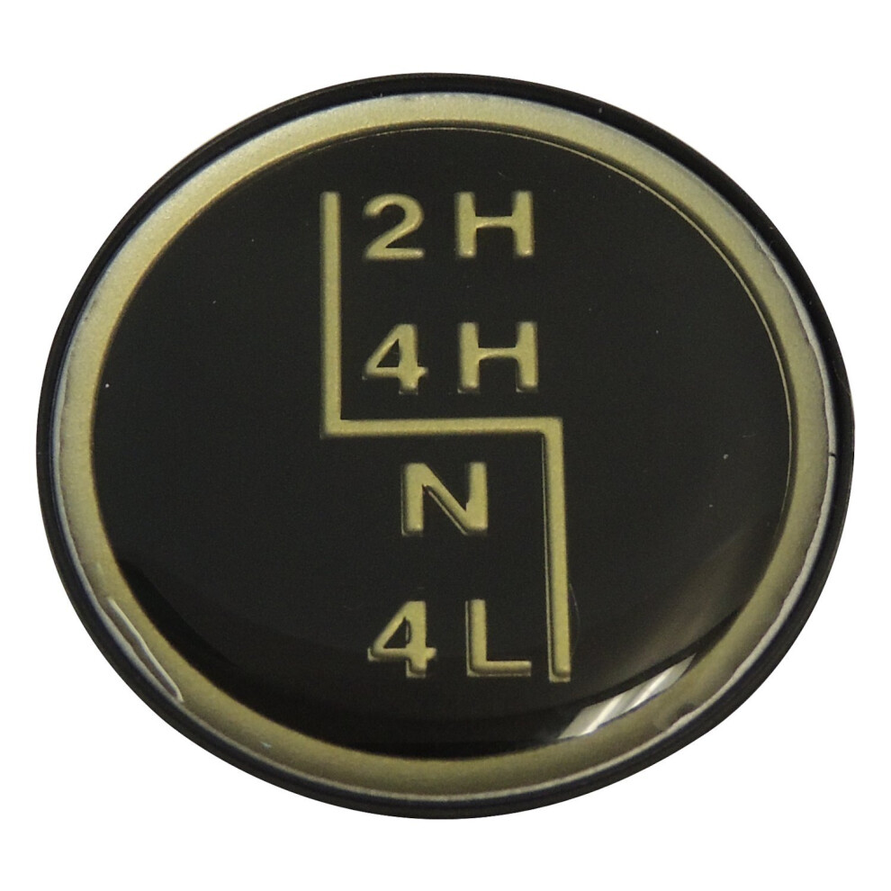 Crown Automotive Shift Knob Insert Transfer Case 848399017359