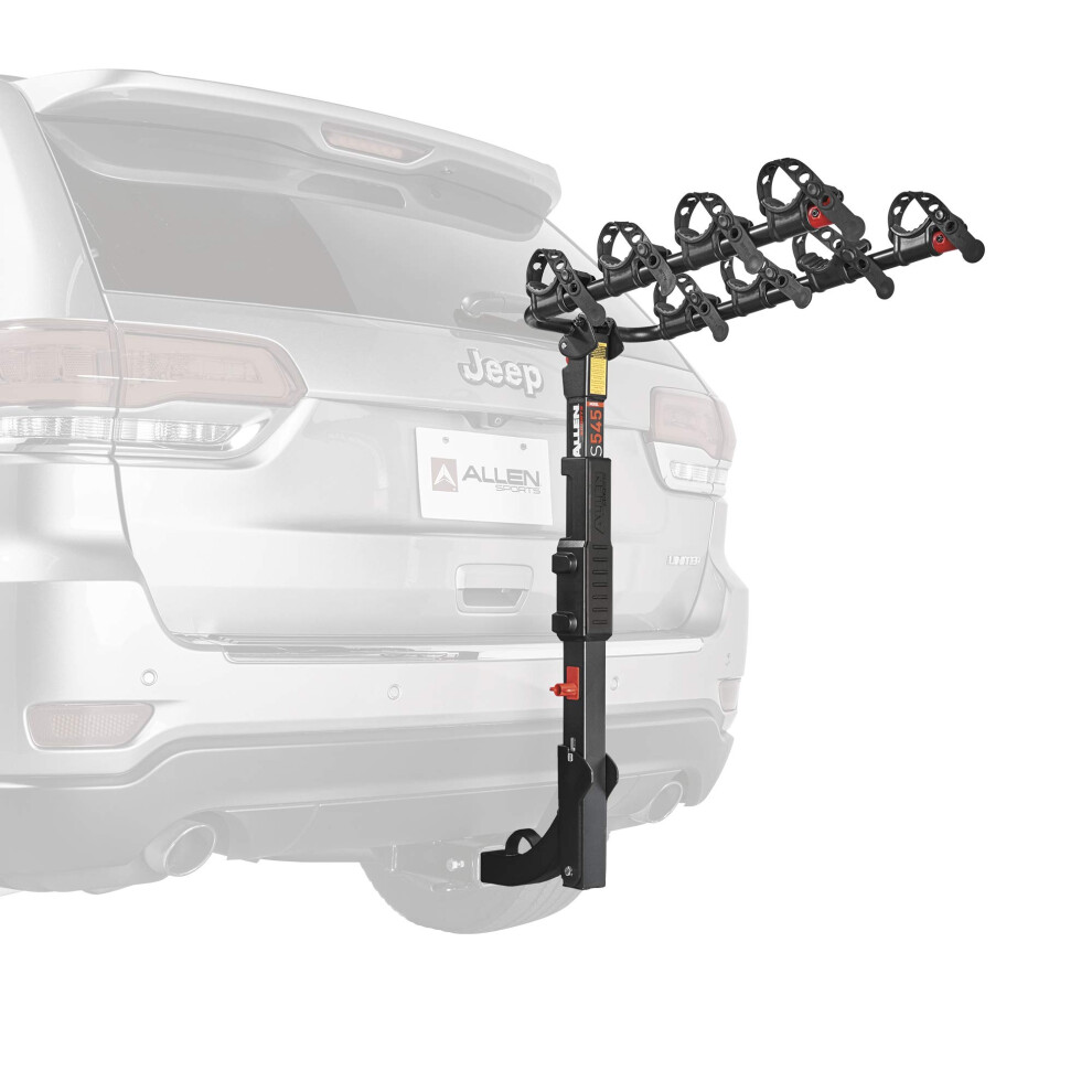 Portabici Allen Sports Premier Hitch Mounted 4-Bike modello S545 nero