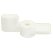 JR Products (11815 Support de porte d'entrée rabattable blanc 1/16"