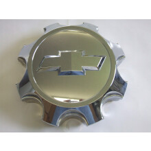 OEM 1114 Chevrolet Silverado 8-Loch-Mittelnabenkappe aus verchromtem Kunststoff P/N 9597789 5503