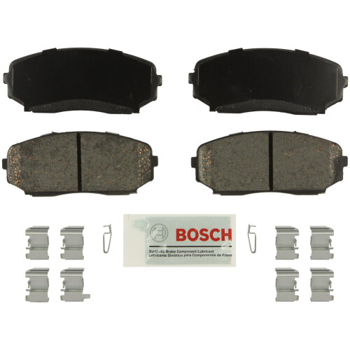 Bosch BOSCH BE1258H Blue Ceramic Disc Brake Pad Set With Hardware - Compatib