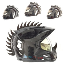 CustomTaylor33 Warhawk/Mohawk Rubber Saw Blade Helmet Accessory Piece (hjelm ikke inkluderet)