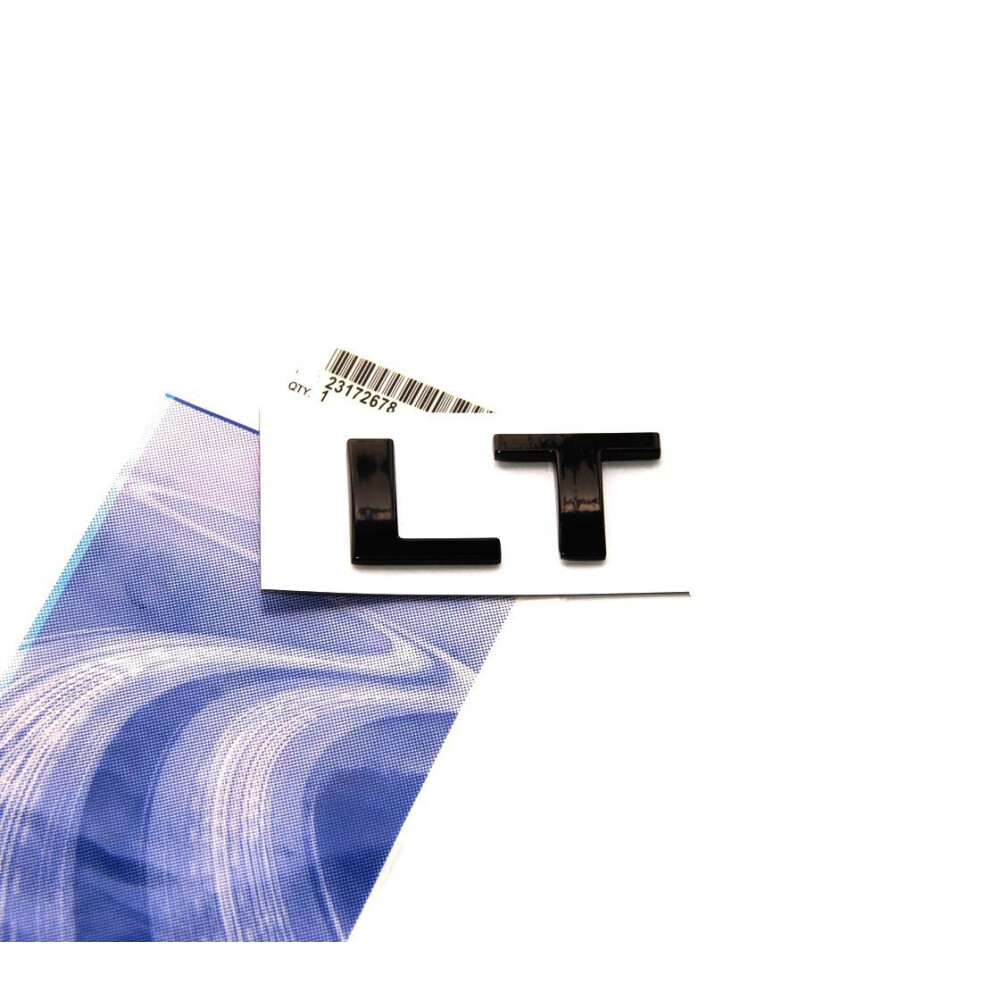 1X Oem Lt Letter Nameplate Emblem Badge Replacement For Silverado Sier 602447172304