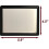 Black Visor Vanity Mirror Pack 2 db 2