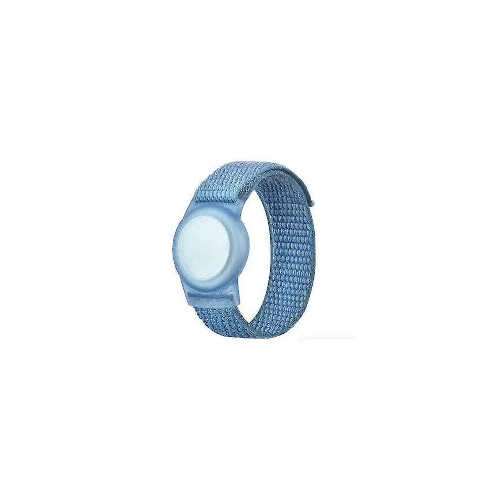 (Blue) Kid's Nylon Gps Tracking Wristband