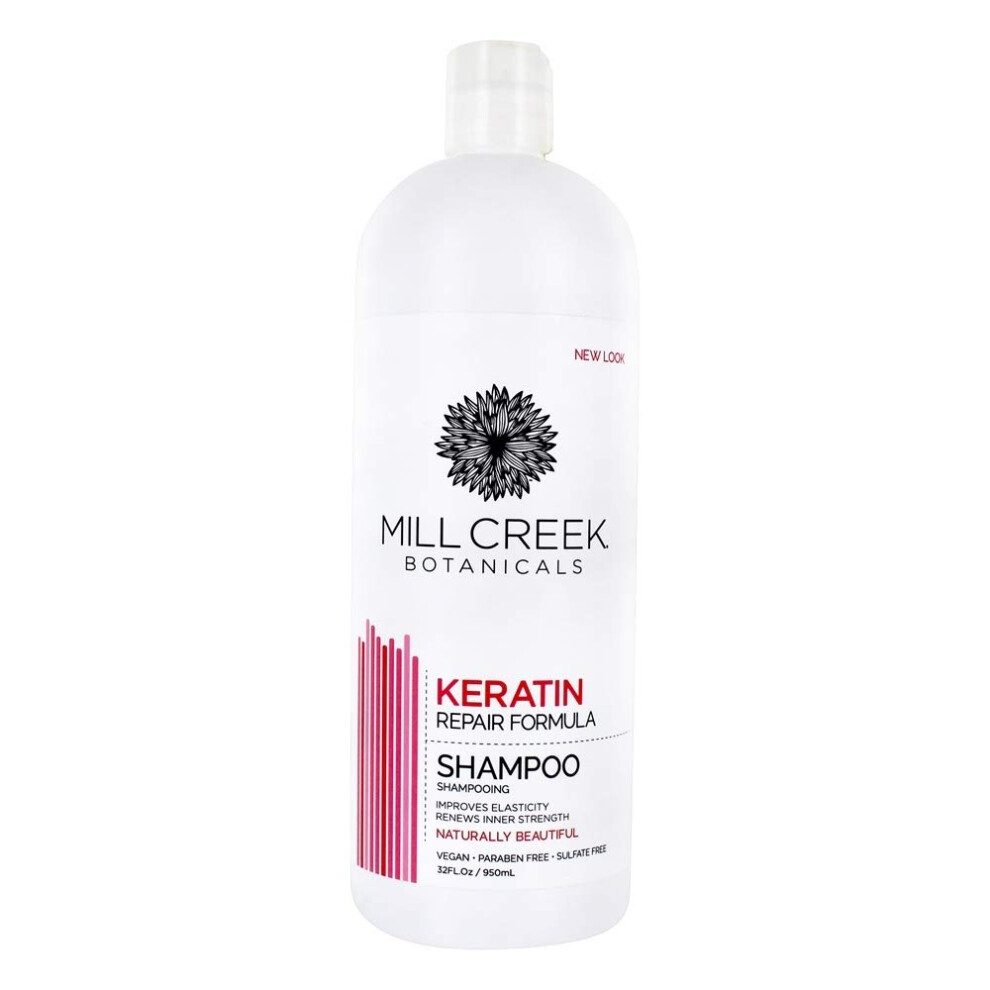 Molino Del Sol Mill Creek Botanicals - Keratin Repair Formula Shampoo - 32 Fl. Oz.