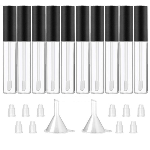 GTHER 10ML Κενές Σαπούνες Χειλιών, Διαφανείς Επαναγεμισμένες Σαπούνες