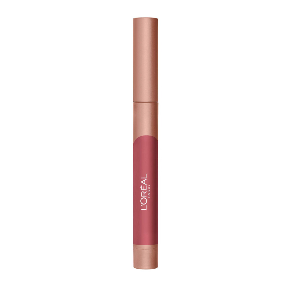 Continua Parigi L'oreal Paris Infallible Matte Lip Crayon Strawberry Glaze (Packaging