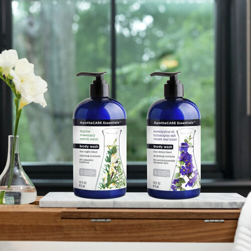 ApotheCARE Essentials Αφρόλουτρο Detox Blend Ευκάλυπτος 16 oz 1