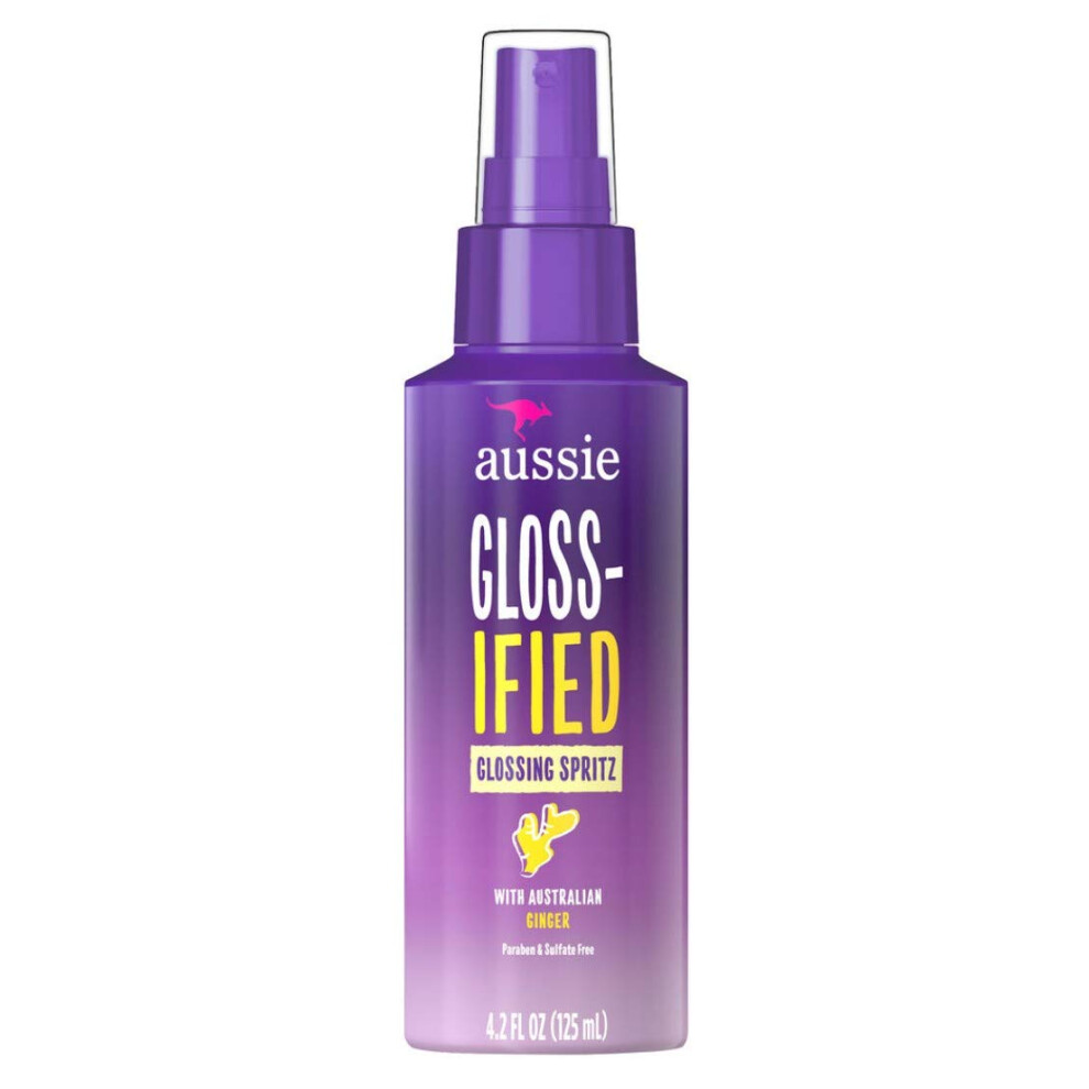 Aussie Glossified Spritz 4.2 Ounce 125ml Pack of 2
