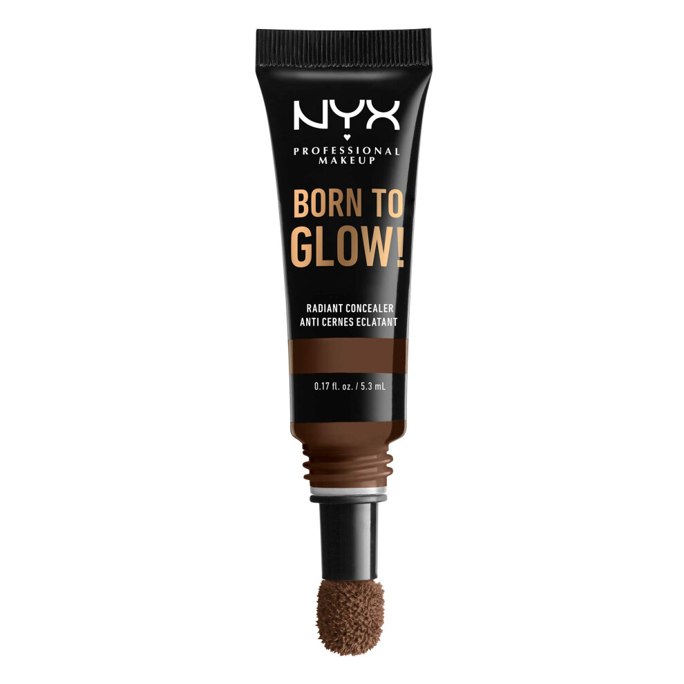 Nyx Professional Makeup Born To Glow Radiant Concealer Coverage - Deep Medium
