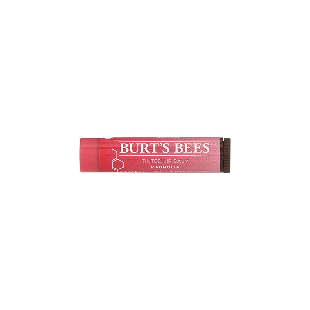 Api-Ar Burts Bees Tinted Lip Balm Magnolia 015 Oz