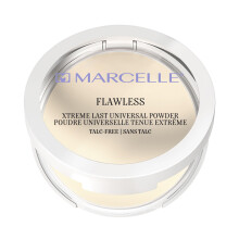 MARCELLE Polvo Universal Flawless Xtreme Last - Translucido, 0.26 Oz