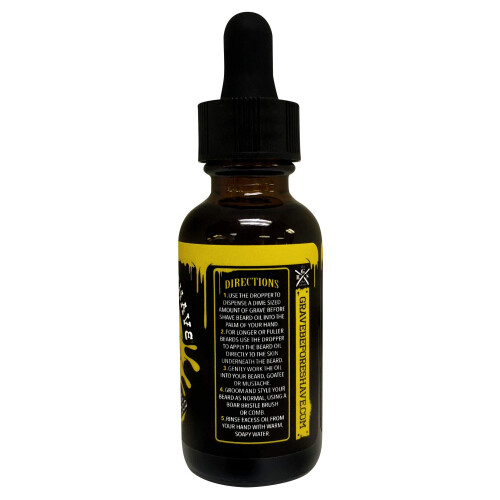 Grave Before Shave Έλαιο Γένιας Teakwood 1 oz. με Σταγονόμετρο 1