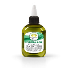 Ethereal Nature 99% Naturalna mieszanka olejków do włosów Jamajski Czarny Rycynowy 75 ml przezroczysty