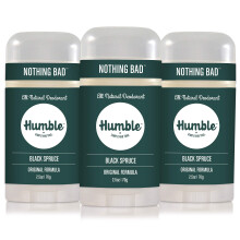 HUMBLE BRANDS Original Formula Aluminiumfreies Deodorant. Langanhaltende Geruchskontrolle mit Backpulver und therischen len, Deodorant aus Schwarzf