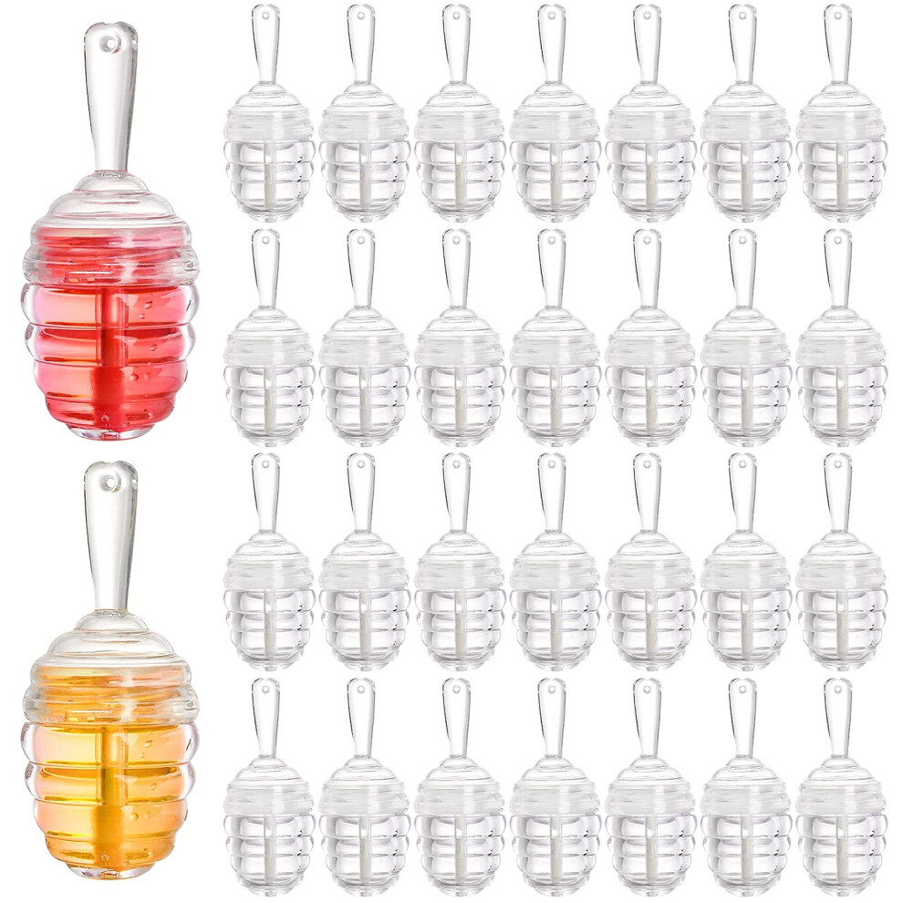 DEAYOU 30 Pack Empty Lip Gloss, Clear Lipstick Brush Bottles for Makeup, 0.2OZ/ 6ml-image-OPC-PFYRBWT-NEW