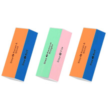 Soft 'N Style 4 Way Shiny Block / 4 Step Buffing Block Shine Nail Buffer 3 stk.