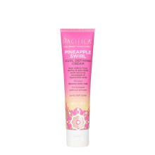 Pacifica Beauty Curl Cream fr lockigt hr - Pineapple Swirl Curl Defining Cream - Hrstylingprodukt fr lockigt vgigt krulligt och lockigt hr