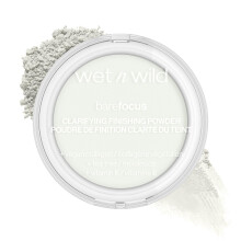 wet n wild, Barefocus, Klärendes Finish-Puder, Transparent, 0,27 Unzen (7,8 g)