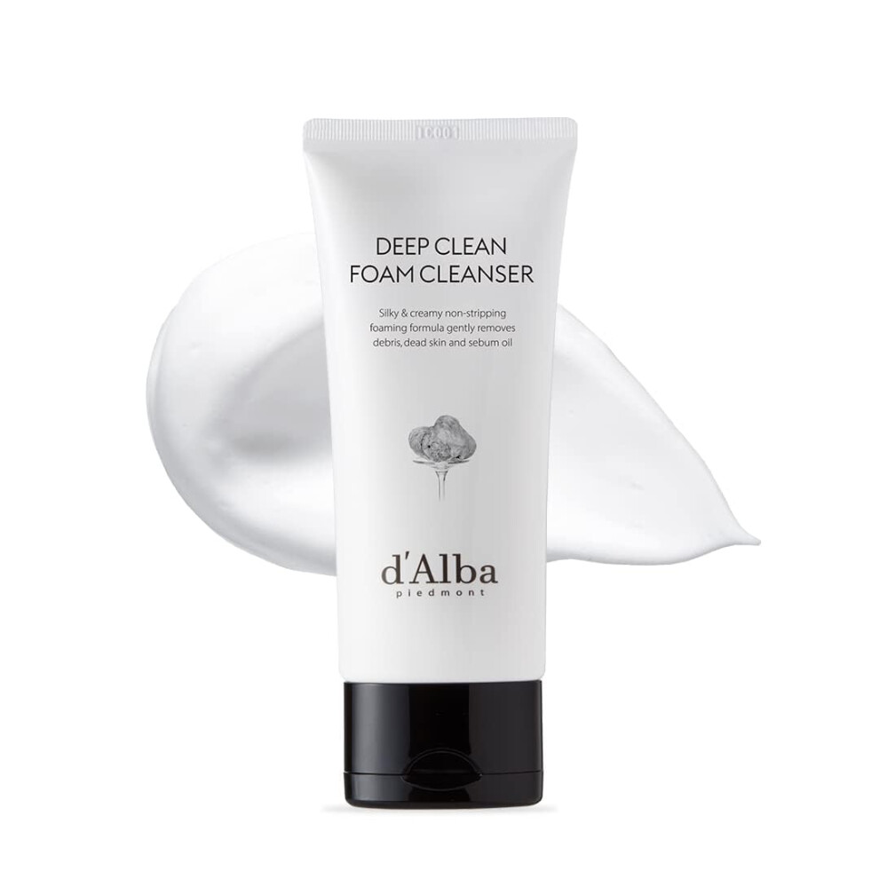 Alba (Alba) White Dalba Italian Truffle Deep Foam Cleanser Vegan Skincare Gentle
