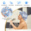 Bonnet de douche réutilisable Bonnet de douche surdimensionné Bonnet de douche imperméable Grand 5