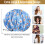 Bonnet de douche réutilisable Bonnet de douche surdimensionné Bonnet de douche imperméable Grand 2