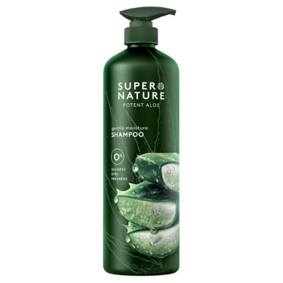 Super Nature Potent Aloe Gentle Moisture Shampoo  30 Fluid Ounce  223 pounds  1 Count
