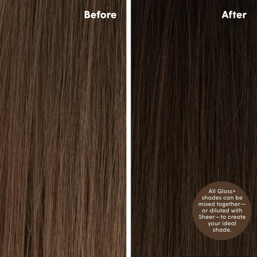dpHUE Gloss+  Cool Medium Brown - 6.5 oz - Semi-Permanent Hair Color & 2