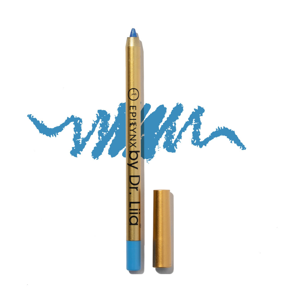 EPILYNX Long Lasting Glide-On Gel Eyeliner Pencil | Gluten-Free  Hypoallergenic  Vegan | 1.2ml | Royal Blue Shimmer by Dr. Liia-image-OPC-PFNGWFN-NEW