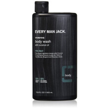 Every Man Jack, Duschgel, Meersalz, 16,9 fl oz (500 ml)