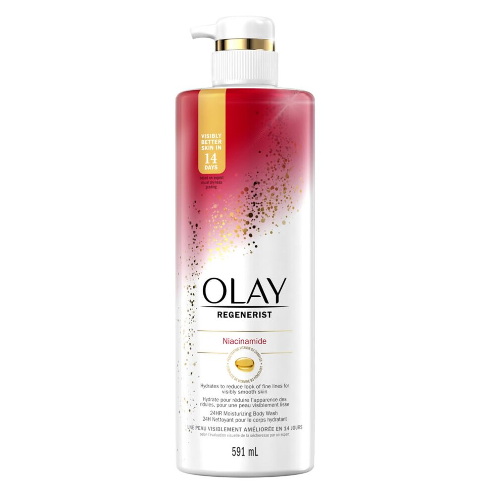 Olay Age Defying Body Wash with Niacinamide  591mL-image-OPC-PFMJKN6-NEW