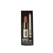 Makeup By Mario Mario's Lip Lift Kit - Pink Nude:: Ultra Suede Lipstick in Sam and Sculpting Lip Pencil in Hugh