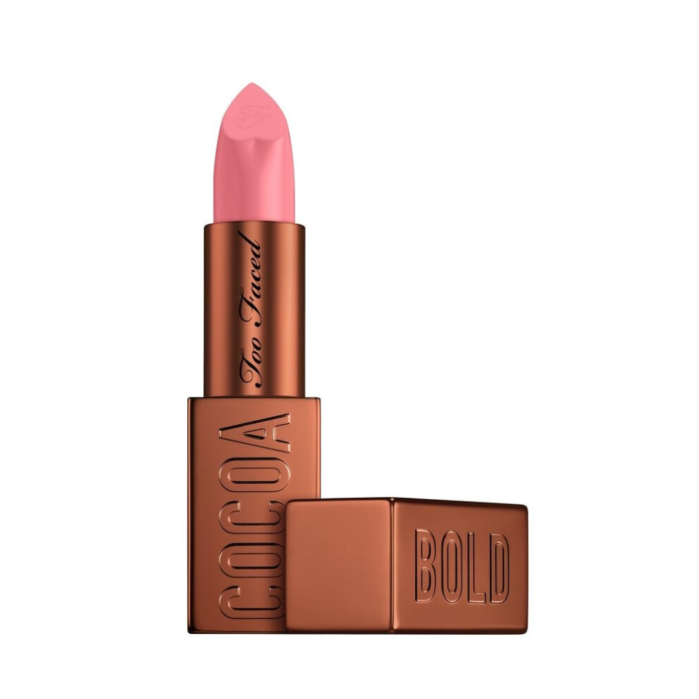 Troppo Affrontato Brown Too Faced Cocoa Bold Lipstick | Matte, Vegan + Cruelty Free, 0.12 Ounce, Chocolate Strawberry