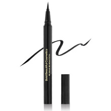 Bold Beautiful Cosmetics Flssiger Eyeliner-Stift, wasserfest, wischfest, ganztgiger Eyeliner, Schwarz, 1 Stck