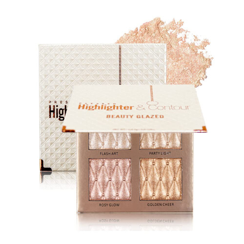 4                       highlighter, shimmer bronze, contour shadow illumination,                                      highlighter,