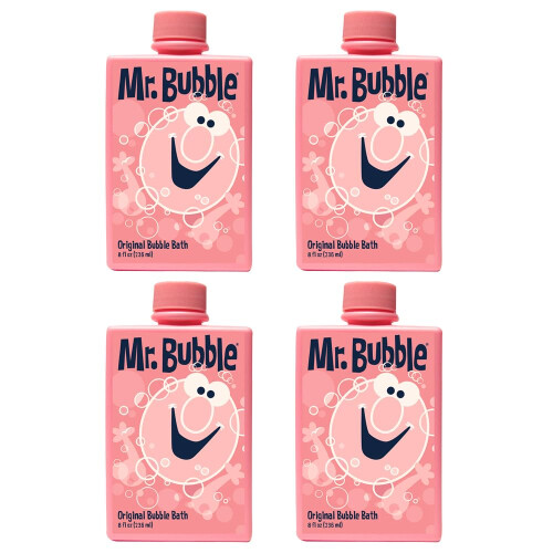 Bollé Mr. Bubble Original Bubble Bath Scent Source, 227 ml, retro fla   a, 4 ks