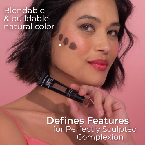 MCoBeauty Instant Contour Wand, Medium/Dark, Σχεδίασε & Ορίστε για Φυσικό Κοντούρ 2