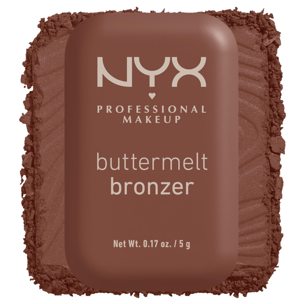 NYX PROFESSIONAL MAKEUP Matte Buttermelt Bronzer Longwear Face Makeup with Up to 12 Hours of Wear Vegan Formula - Do Butta