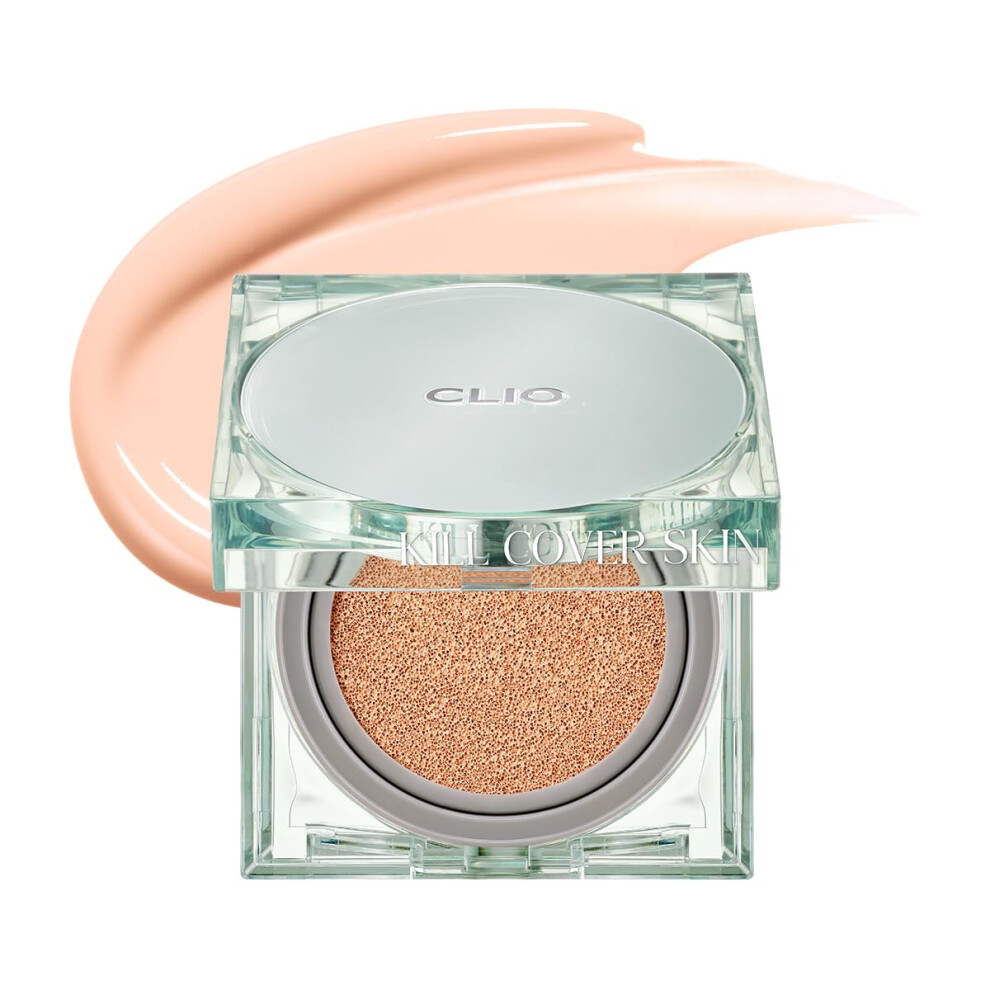 Asevi-Profesional Clio Kill Cover Skin Fixer Cushion Advanced Version 21C Lingerie, Refill Included
