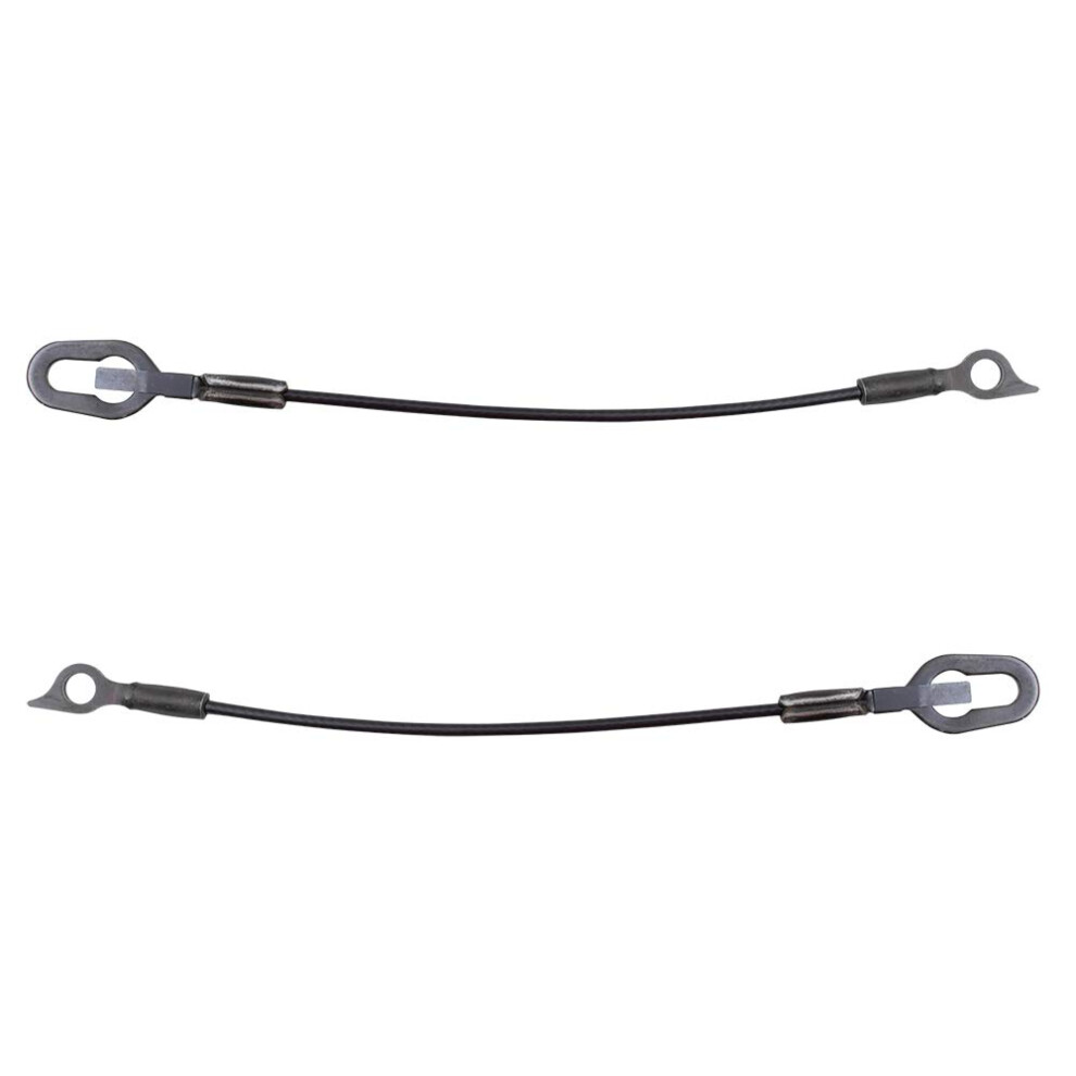 Brock Replacement Driver And Passenger Rear Tailgate Cables Compatible 796348411966