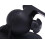 Monoprice Low Profile 7.5 lb. Capacity Speaker Wall Mount Brackets (Pair) Black 2