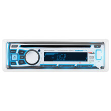BOSS Audio Systems MR762BRGB Marine Stereo - Single Din Bluetooth Aud