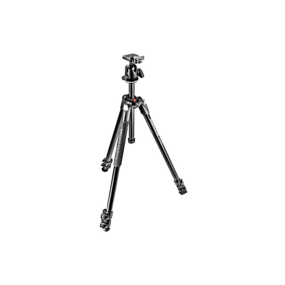 Manfrotto 290 Xtra 3-Section Aluminum Tripod With 496 Ball Head 719821396604
