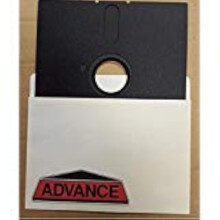 5.25 Floppy Disks 10 Pack. (5.1/4) DS/DD Lgdensitet Formaterad IBM 360K med rmar