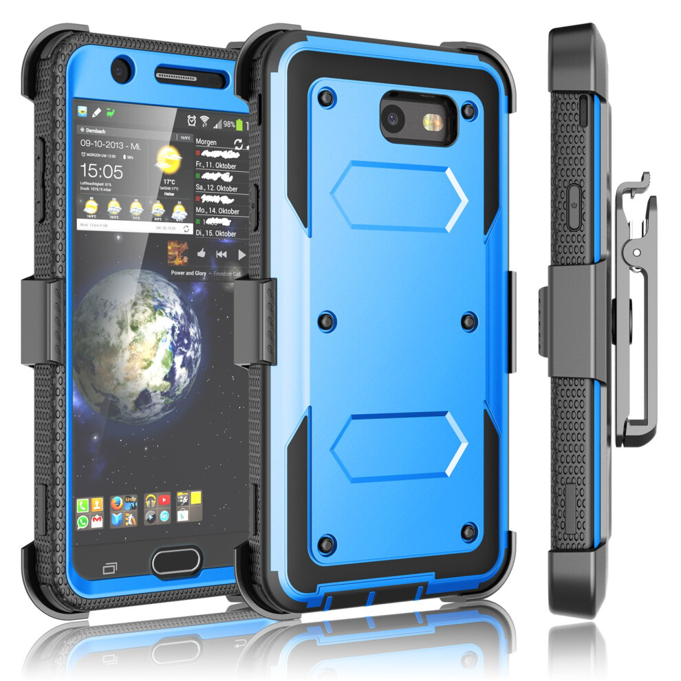 Custodia Tekcoo Galaxy J7 Sky Pro Galaxy J7 V/J7V/J7 Perx Holster Clip [-image