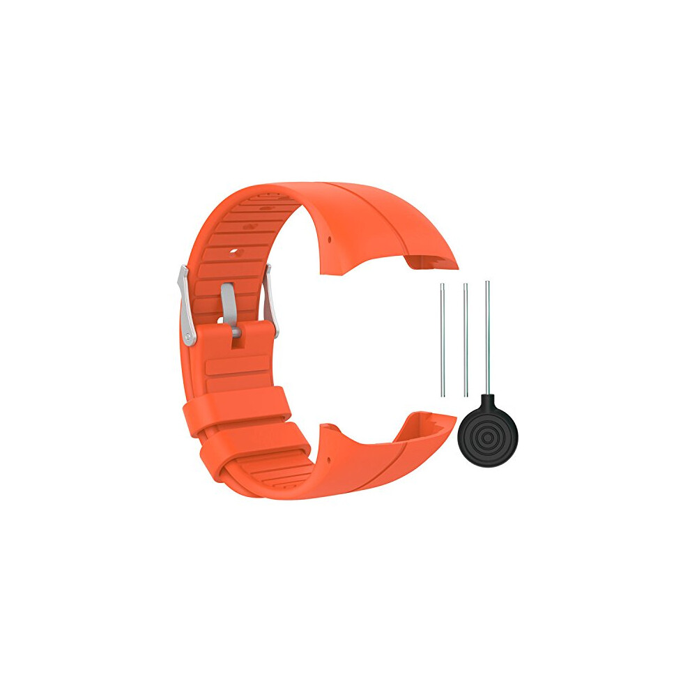 Bracelet QGHXO pour Polar M400/M430 Remplacement en silicone souple réglable W
