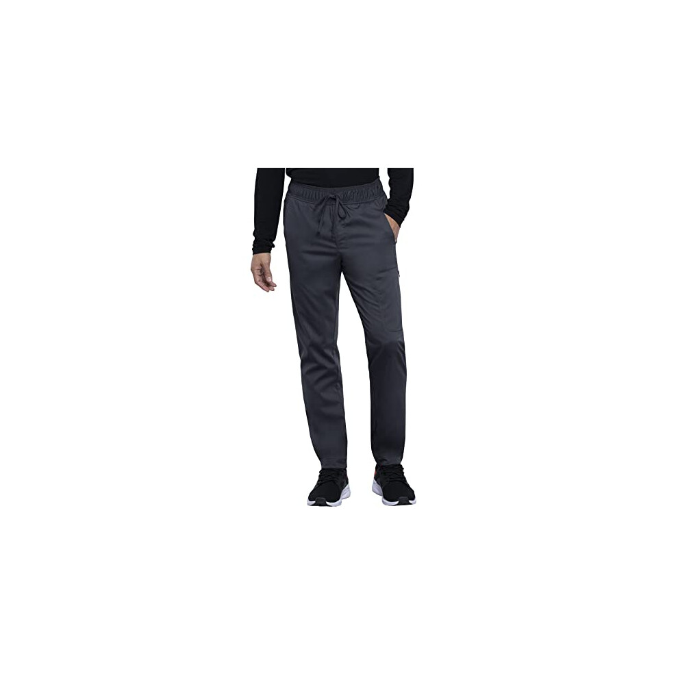Pantalon de travail Cherokee pour homme, jogging taille naturelle, Workwear Revolution WW012S, XS Short, étain