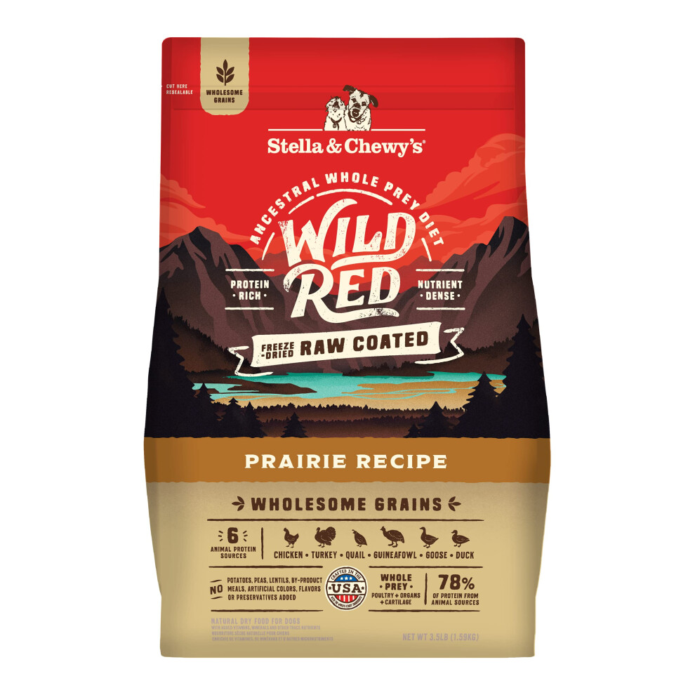 Photos - Dog Food Stella & Chewys Stella chewys Wild Red Dry  Raw coated High Protein Wholesome Red B095FWKZ7Y 