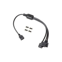 Odestar EK Water Blocks kompatibilis EK-Loop D-RGB Splitterkabel 3-fach - schwarz